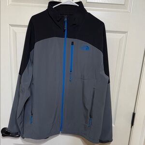 The North Face Shellrock Men's Gray and Black Jacket